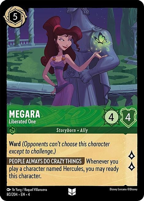 Megara - Liberated One Card Front