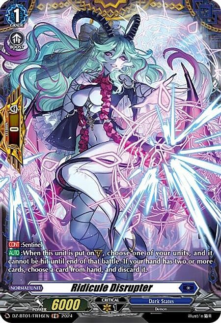 Ridicule Disrupter Card Front