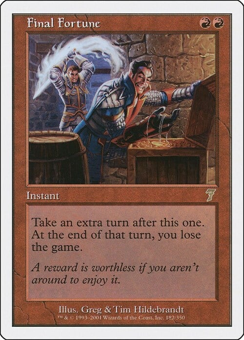 Final Fortune Card Front