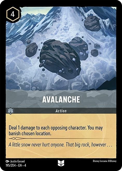 Avalanche Card Front