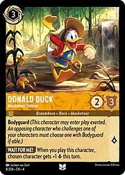 Donald Duck - Musketeer Soldier