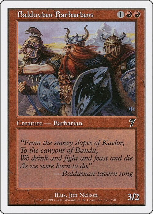 Balduvian Barbarians Card Front