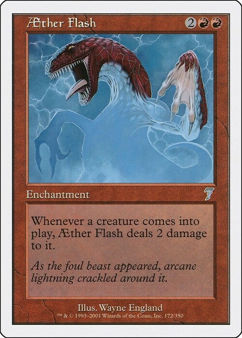 Aether Flash Card Front