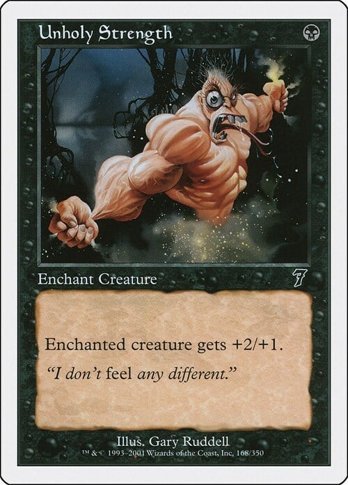 Unholy Strength Card Front