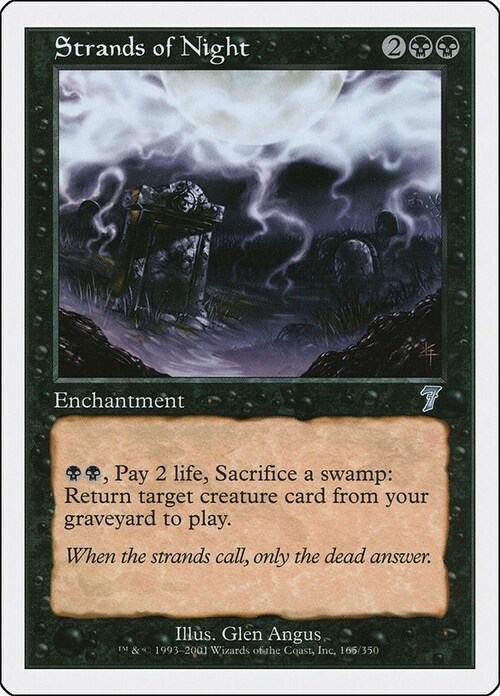 Strands of Night Card Front