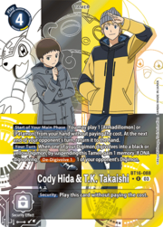 Cody Hida & T.K. Takaishi · Alternate Art BT16-088
