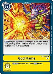 God Flame · Reprint | Non-Foil EX3-068