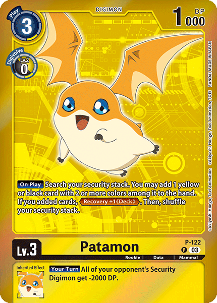 Patamon Promo | Digimon | CardTrader