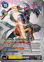 Chaosmon · Alternate Art BT16-036a