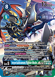 Imperialdramon: Fighter Mode Ace · Alternate Art BT16-027a