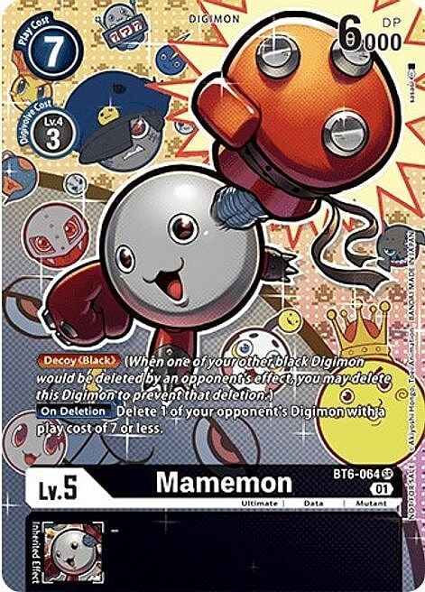 Mamemon Card Front