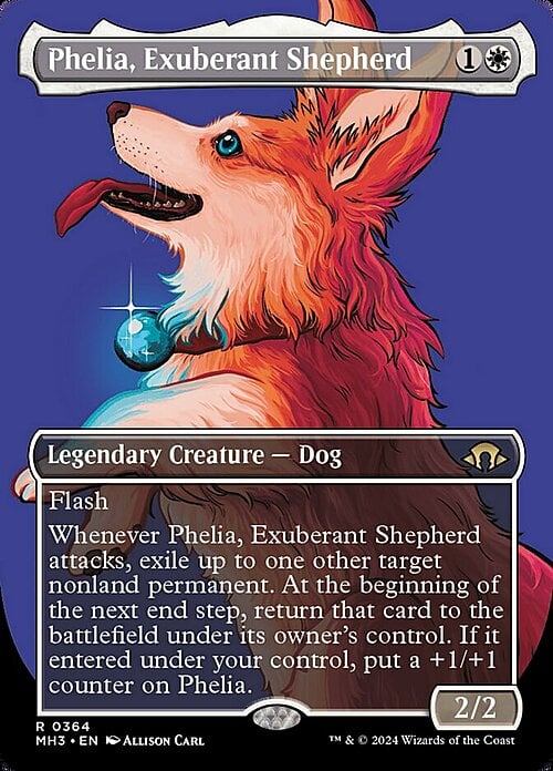 Phelia, Exuberant Shepherd Frente