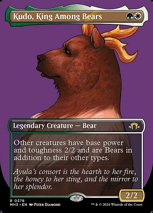 Kudo, King Among Bears Card Front