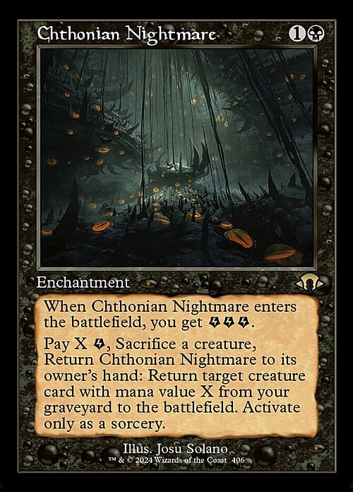 Chthonian Nightmare Frente