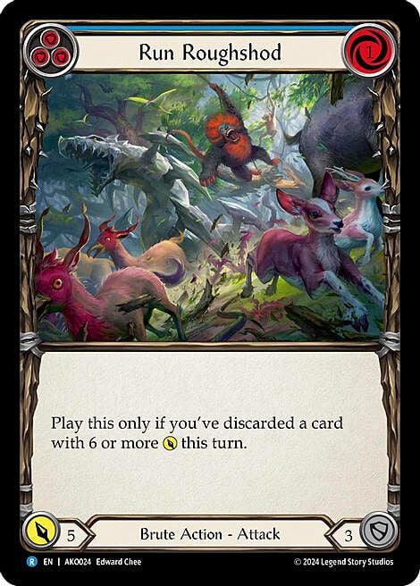 Run Roughshod Card Front