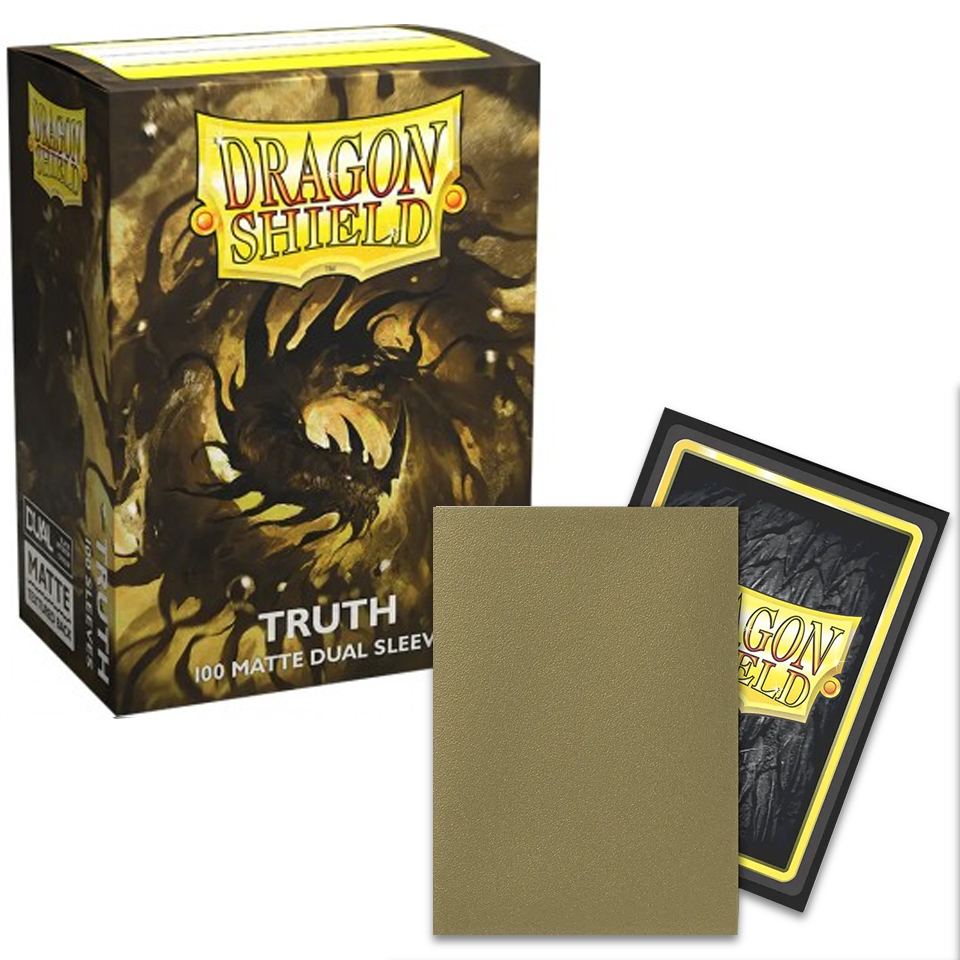 100 Dragon Shield Sleeves - Dual Matte Truth