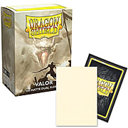 100 Dragon Shield Sleeves - Matte Dual Valor