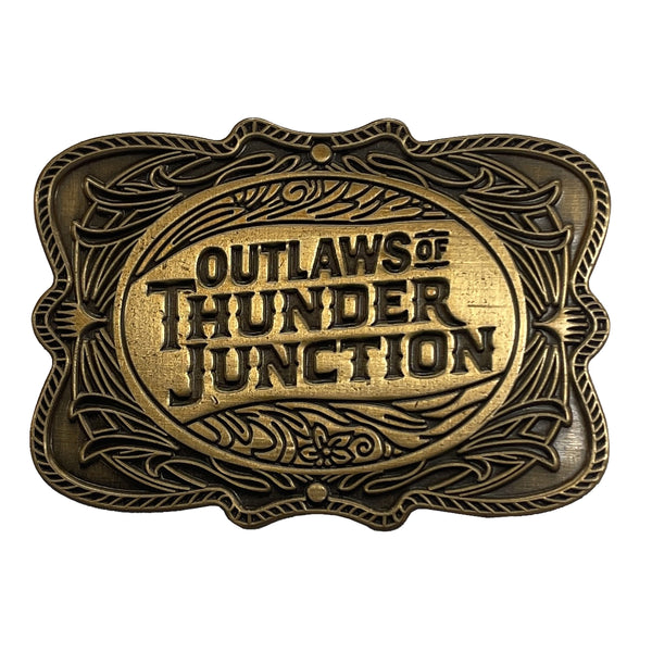 Outlaws of Thunder Junction: Antique Gold Lapel Pin
