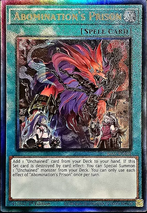 Abomination's Prison Card Front