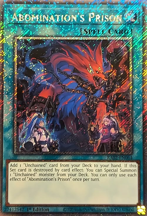 Abomination's Prison Card Front