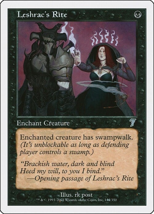 Leshrac's Rite Card Front