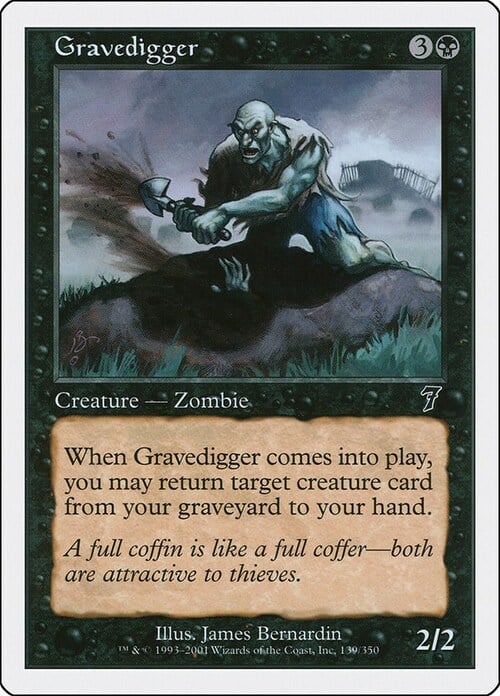 Gravedigger Card Front