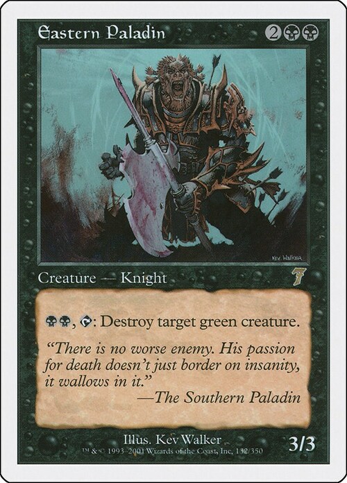 Eastern Paladin Card Front