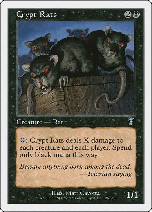 Ratti della Cripta Card Front