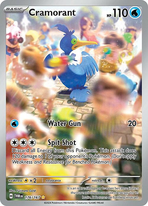 Cramorant Card Front