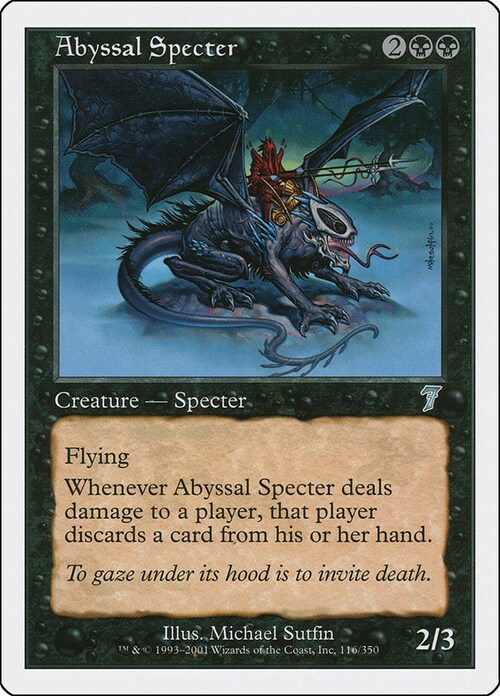 Abyssal Specter Card Front