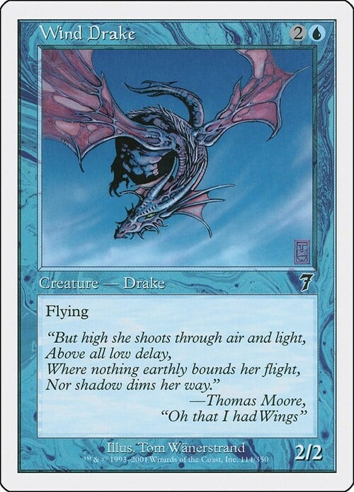 Wind Drake Card Front