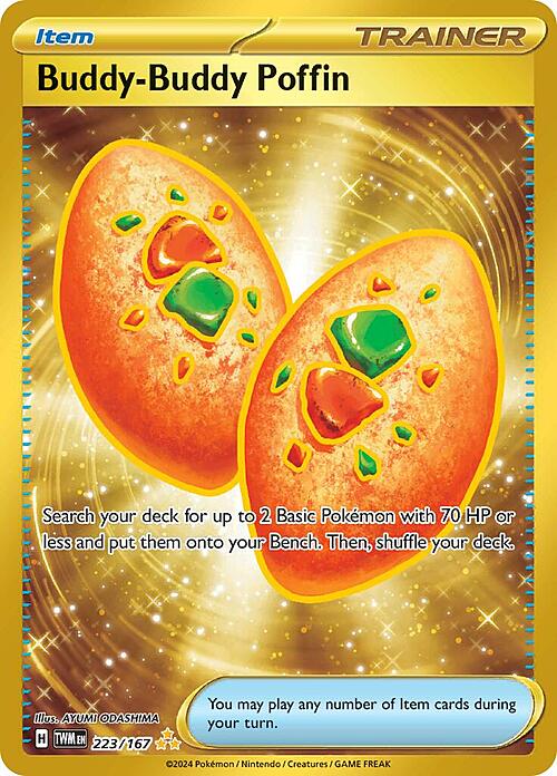 Buddy-Buddy Poffin Card Front