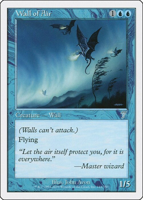 Wall of Air Card Front