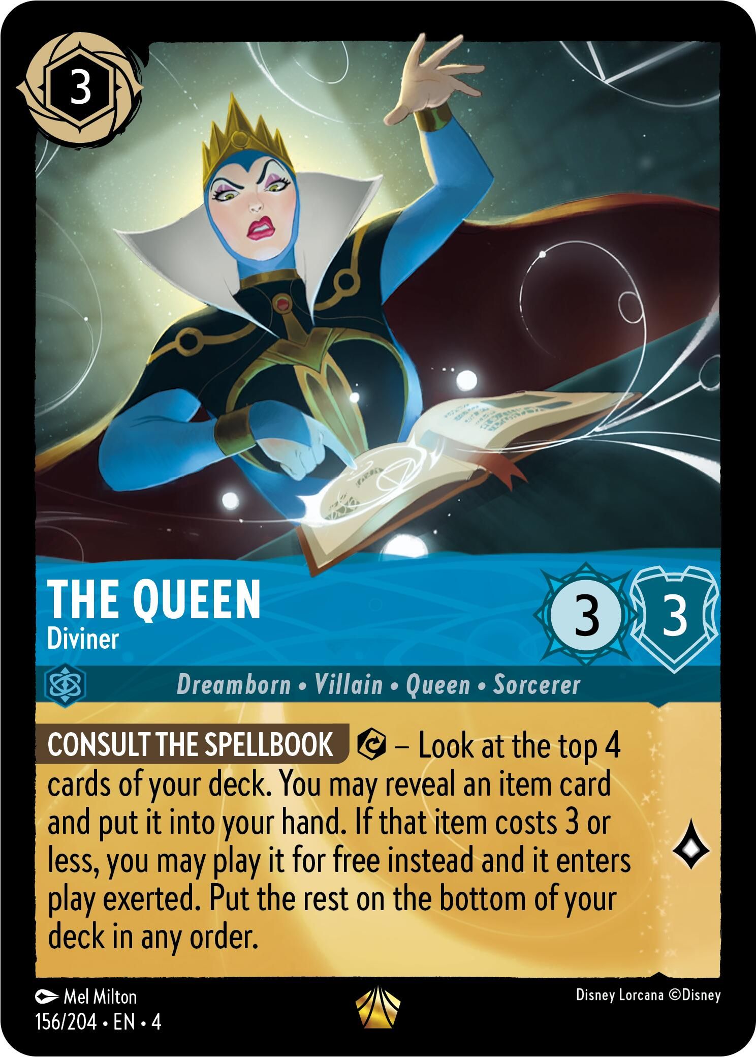 disney lorcana ursula's return best cards I PULLED the CARD in Set 4 Return! The Queen - Diviner Ursula's