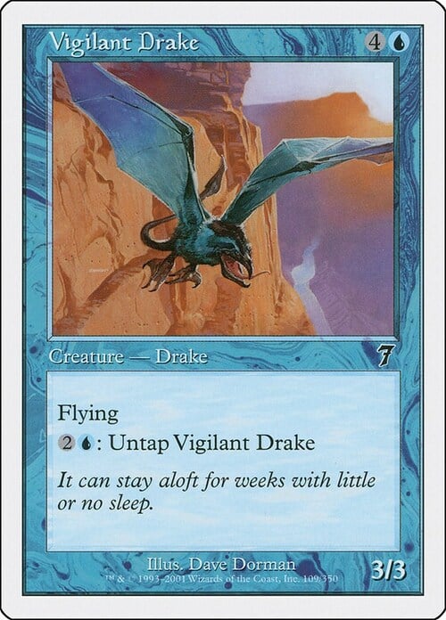 Vigilant Drake Card Front