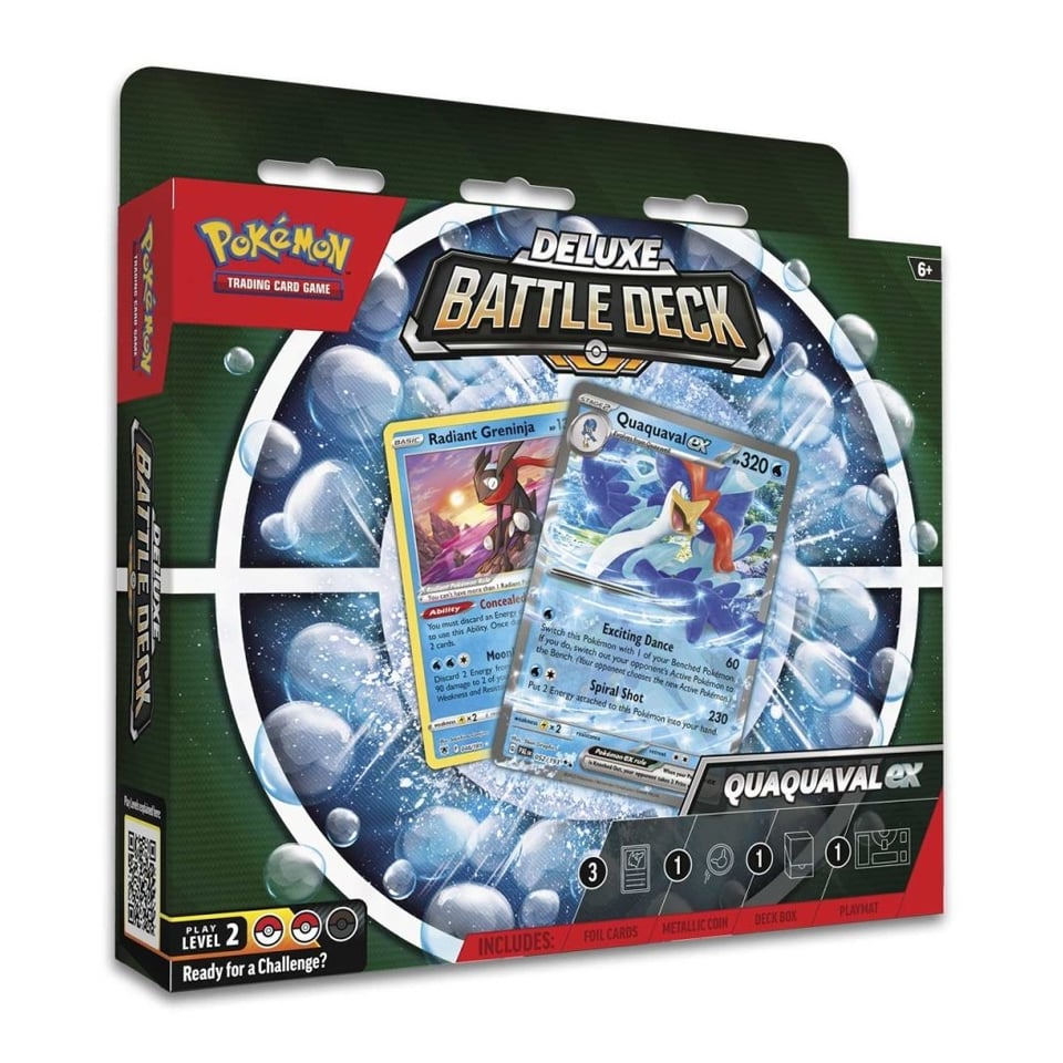 Deluxe Battle Deck: Quaquaval ex | Pokémon Center