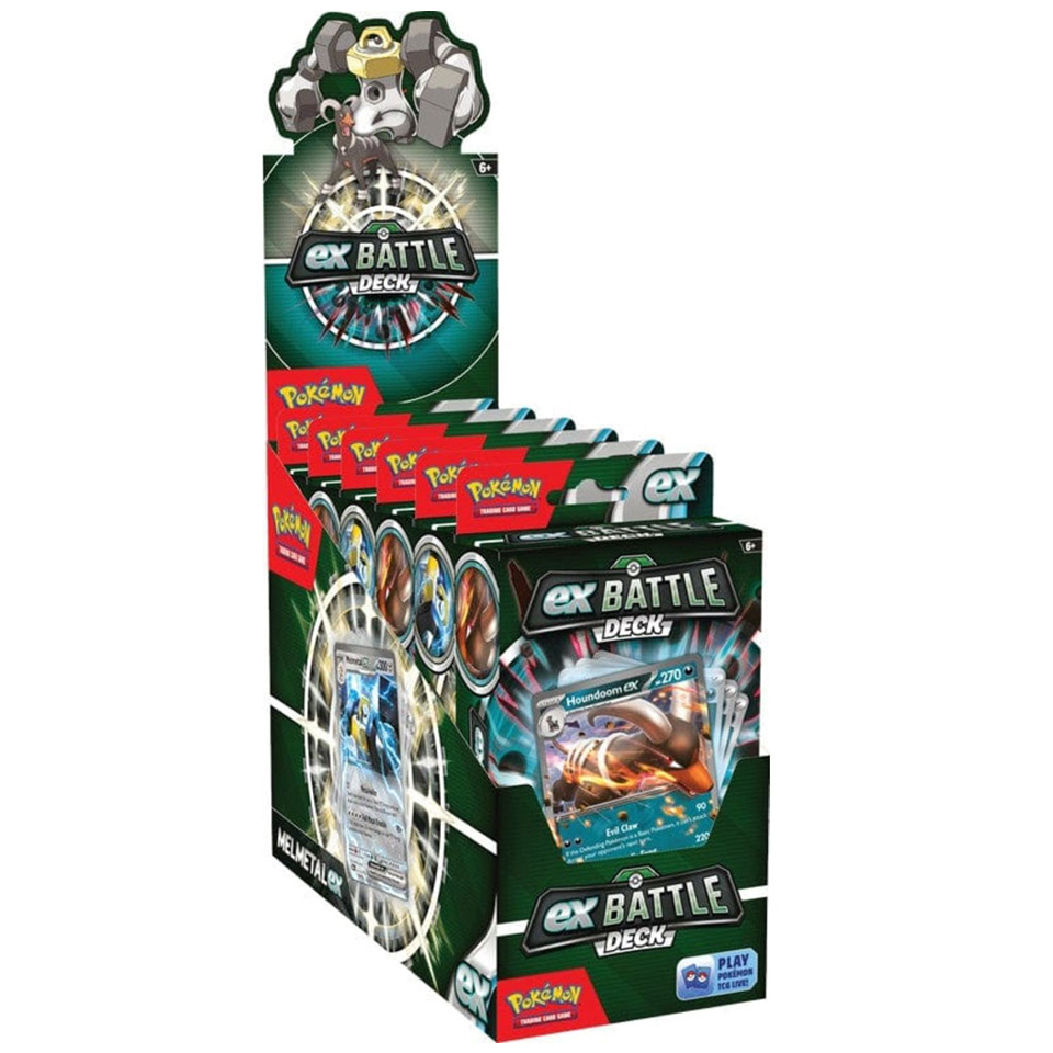 Melmetal ex & Houndoom ex Battle Deck Display
