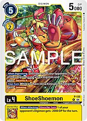 ShoeShoemon · Digimon Liberator Promotion Pack P-135