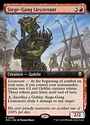 Siege-Gang Lieutenant · Extended Art 061