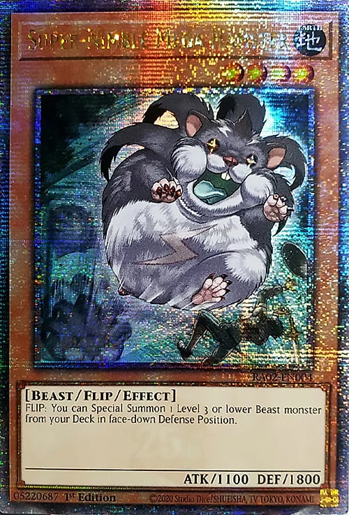 Super-Nimble Mega Hamster Card Front