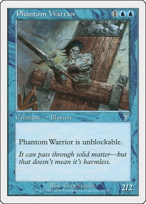 Phantom Warrior Card Front