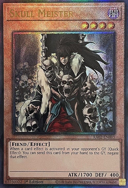 Skull Meister Card Front