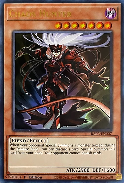 Chaos Hunter Card Front