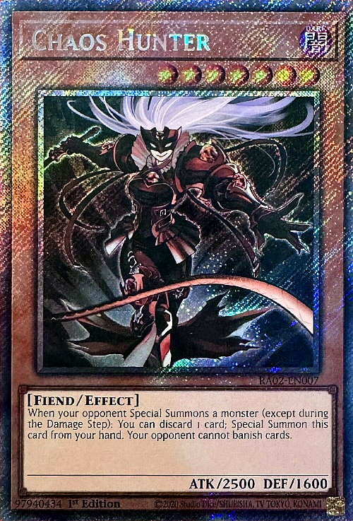 Chaos Hunter Card Front