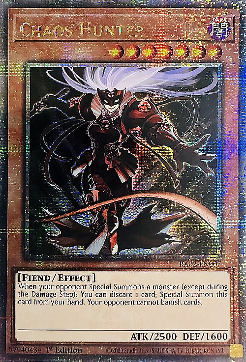 Chaos Hunter Card Front