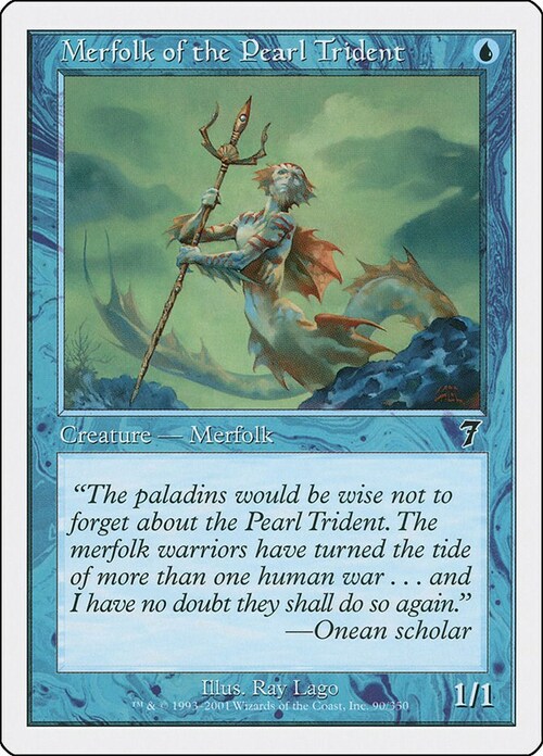 Merfolk of the Pearl Trident Card Front