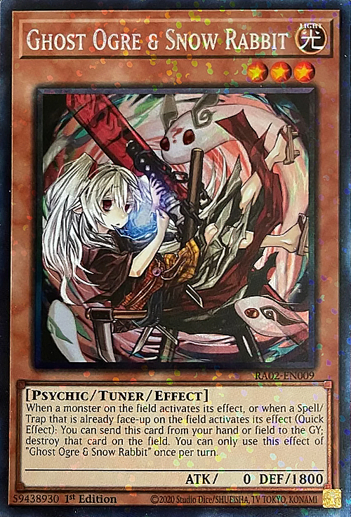 Ghost Ogre & Snow Rabbit Card Front