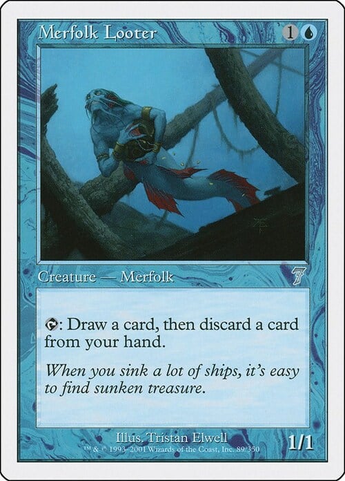 Merfolk Looter Card Front