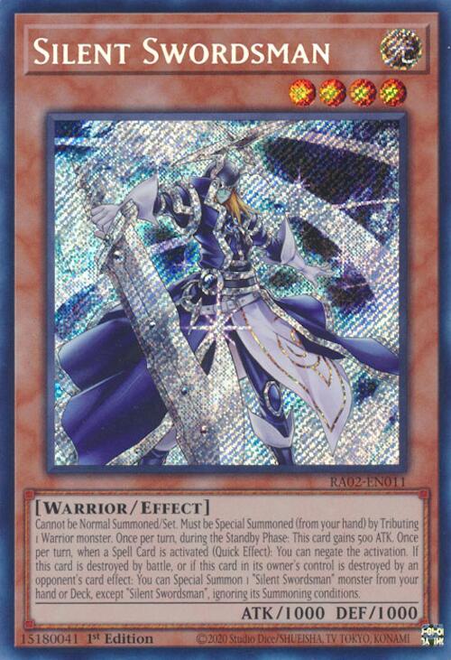 silent rare cards Silent Swordsman LV3 [RDS-EN009] Ultimate Rare – Galaxy Games LLC