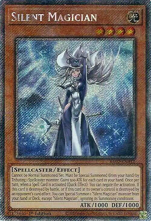 Silent Magician Card Front